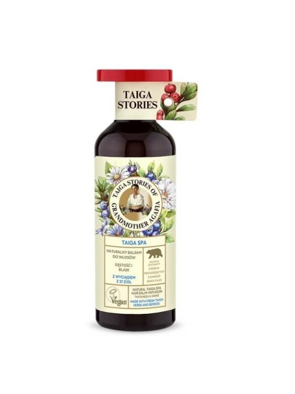 Babuszka Agafia Taiga Stories naturalny Balsam do włosów infuzja 37 ziół 500 ml