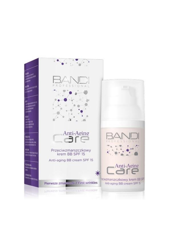 Bandi Anti Aging Care przeciwzmarszczkowy Krem do twarzy BB SPF15 30 ml