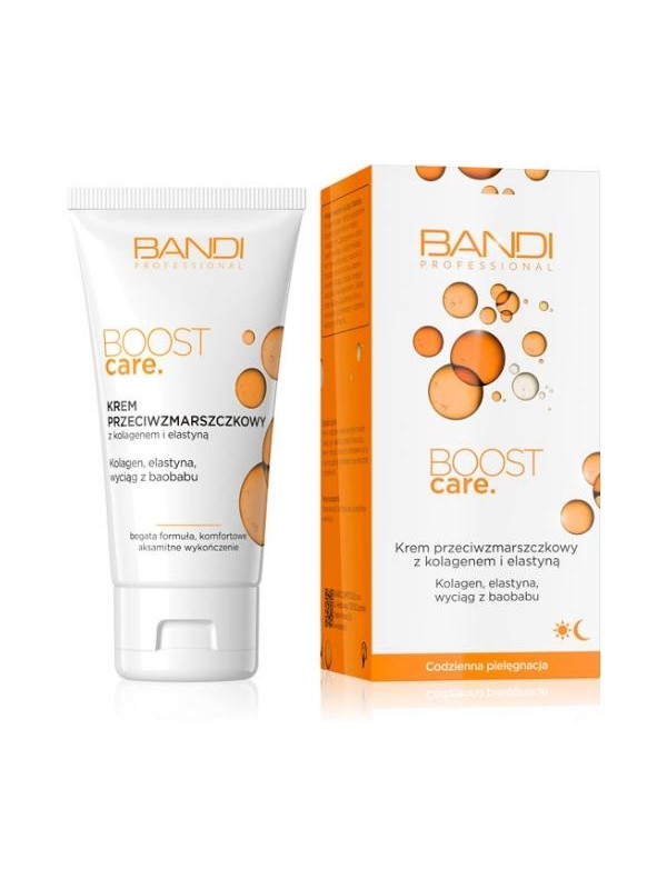 Bandi Boost Care Krem przeciwzmarszczkowy z kolagenem i elastyną 50 ml