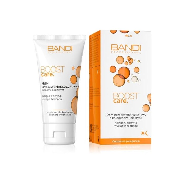 Bandi Boost Care Anti-wrinkle cream with collagen and elastin 50 ml