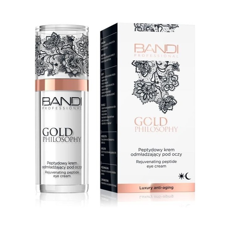 Пептидний омолоджуючий крем для повік Bandi Gold Philosophy 30 мл