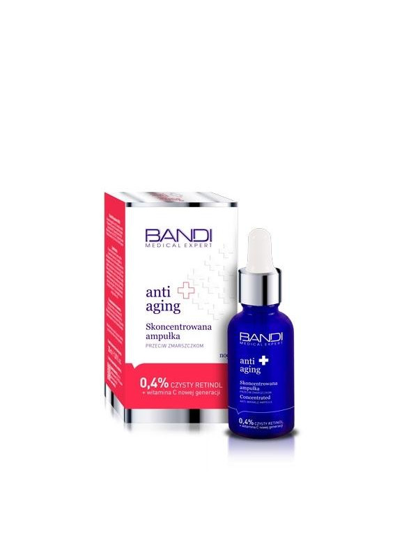 Bandi Medical Expert Anti Aging skoncentrowana Ampułka przeciw zmarszczkom 0,4 % retinol 30 ml