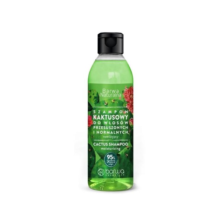 Barwa Naturalna moisturizing Cactus hair shampoo 300 ml