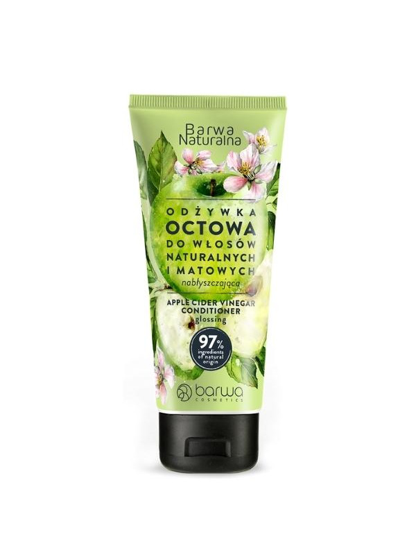 Barwa Naturalna nabłyszczająca Odżywka do włosów Octowa w tubie 200 ml