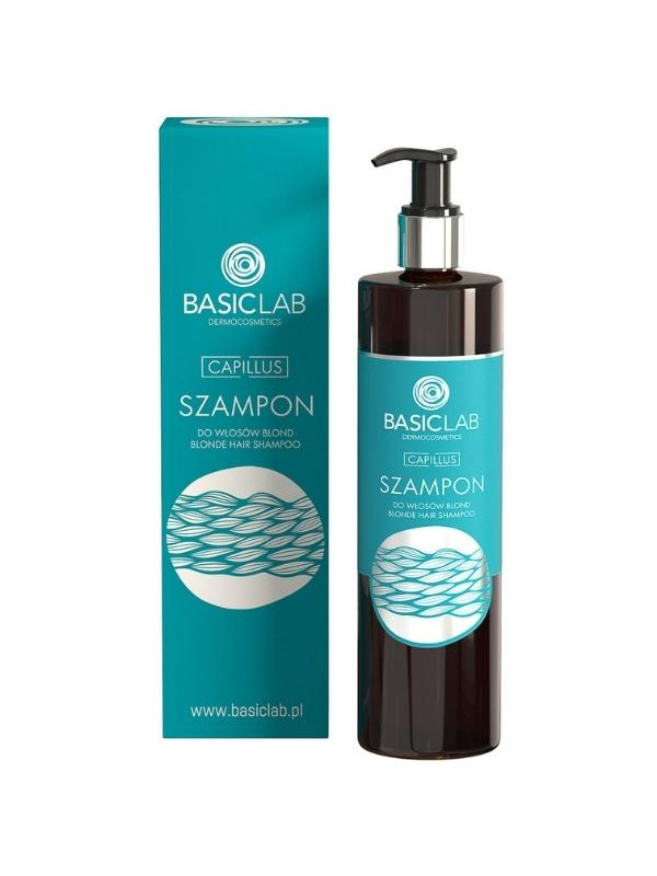 BasicLab Capillus Szampon do włosów Blond 300 ml