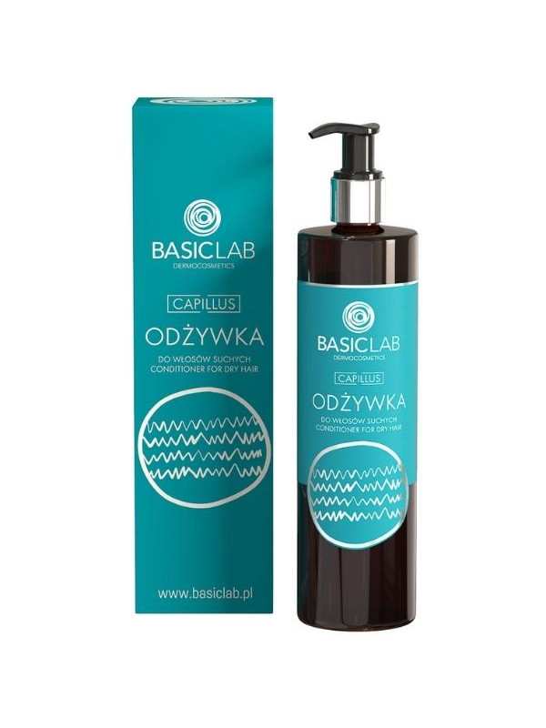 BasicLab Capillus Odżywka do włosów Suchych 300 ml