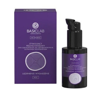 BasicLab Acidumis стимулюючий кислотний Peeling , підтягування та розгладжування, 30 мл