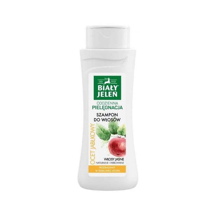 Biały Jeleń Shampoo for fair hair with apple vinegar 300 ml