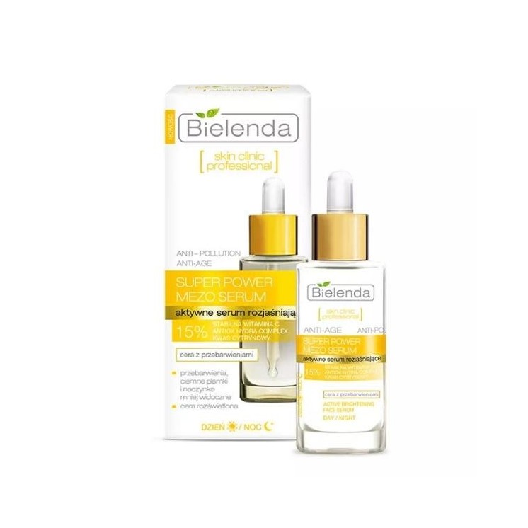Bielenda Skin Clinic Professional активна освітлююча Serum день/ніч 30 мл