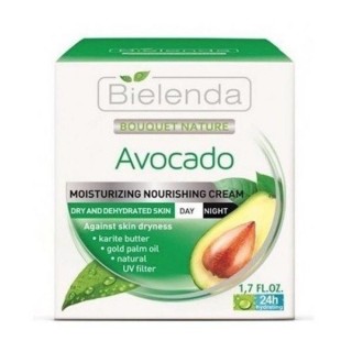 Денний/нічний крем для обличчя Bielenda Avocado 50 мл