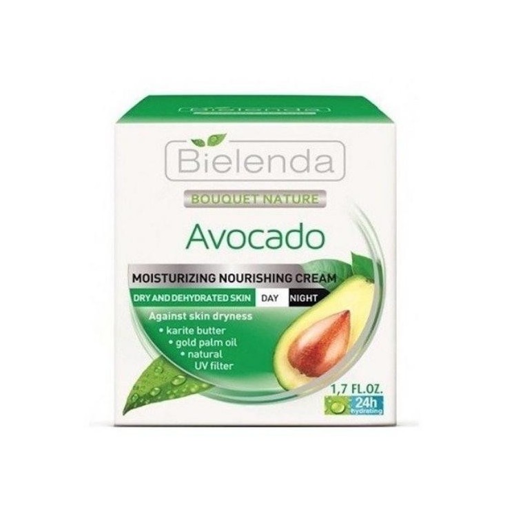 Денний/нічний крем для обличчя Bielenda Avocado 50 мл