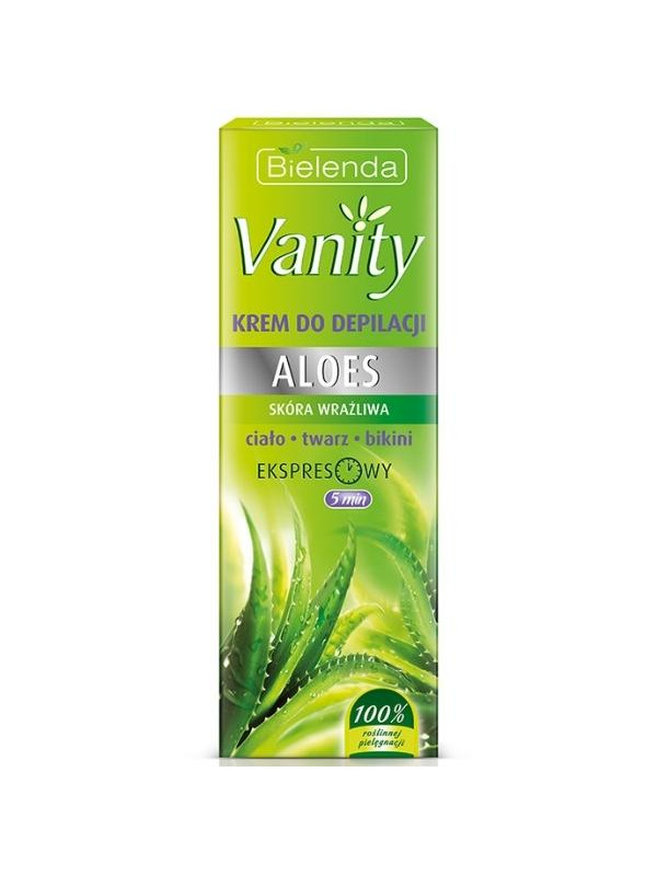 Bielenda Vanity Krem do depilacji Aloes do skóry wrażliwej 100 ml