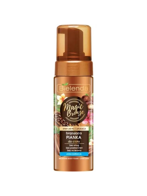 Bielenda Magic Bronze brązująca Pianka do ciała jasna karnacja 150 ml