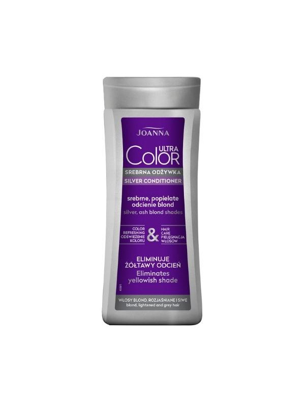 Joanna Color System Odżywka do włosów koloryzująca srebrne odcienie blond