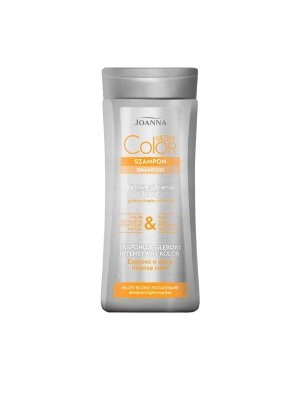 Joanna Ultra Color Szampon do włosów beżowy blond 200 ml