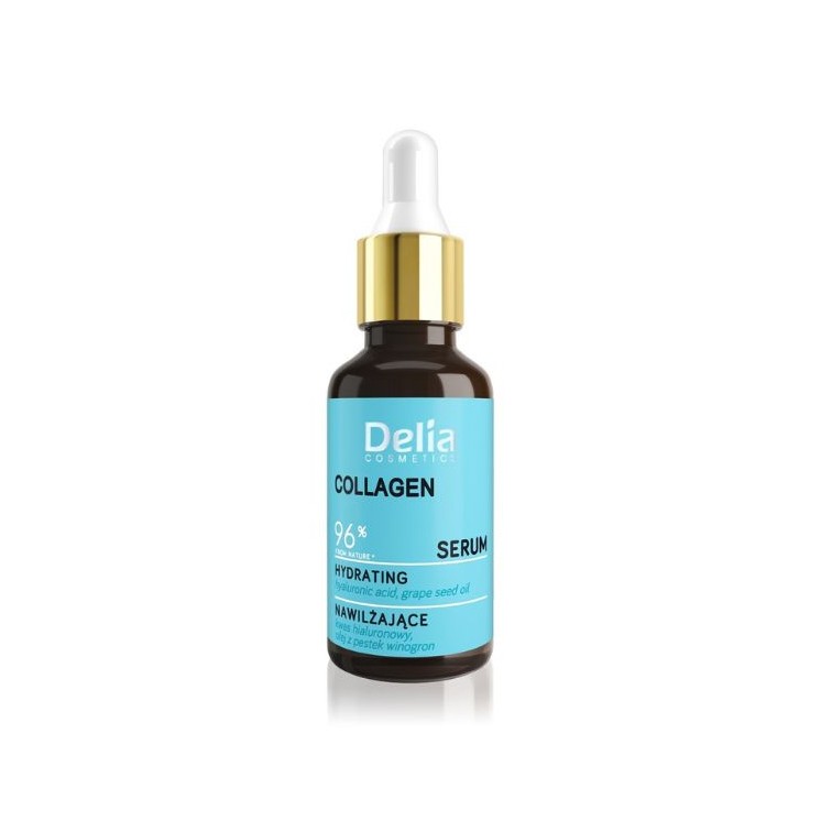 Delia Collagen Зволожуюча Serum для обличчя, шиї та декольте 30 мл