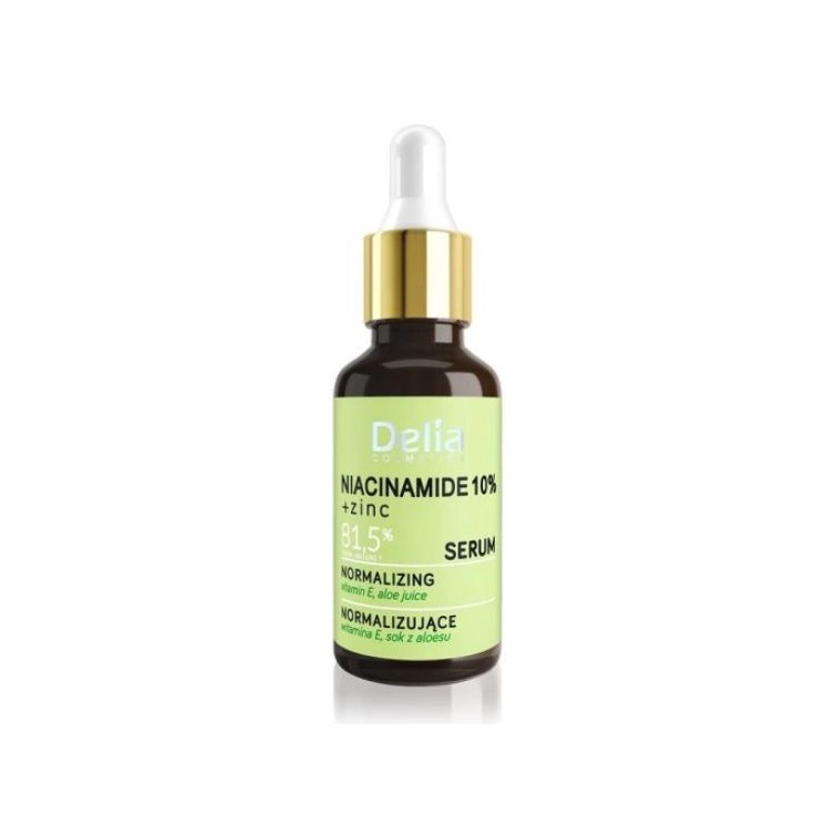 Delia Niacinamide 10% Normalizing Serum for face, neck and cleavage