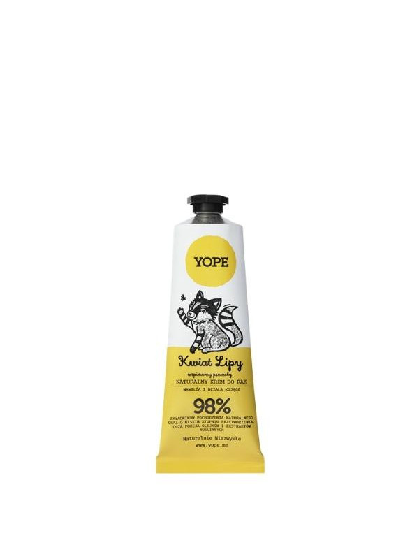 YOPE naturalny Krem do rąk Kwiat Lipy 50 ml