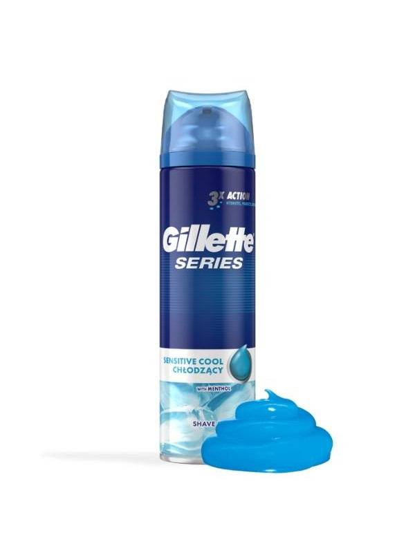 Gillette Series Żel do golenia Sensitive Cool 200 ml