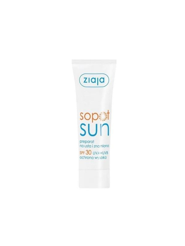 Ziaja Sopot sun preparat na usta i znamiona SPF30 ochrona wysoka 15ml