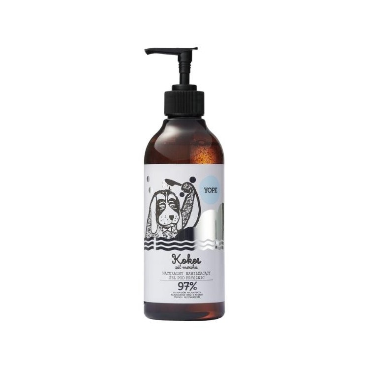 YOPE Natural Shower Gel Coconut and Sea Salt