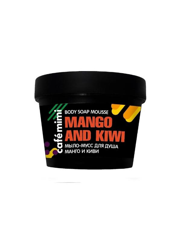 Cafe Mimi Mydło-mus pod prysznic Mango i Kiwi 110 ml