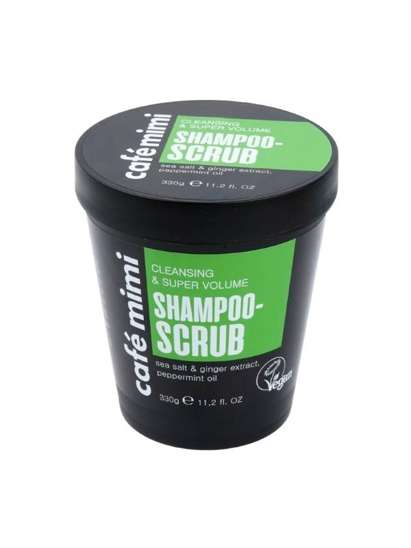 Cafe Mimi oczyszczający Szampon-scrub do włosów tłustych 330 g