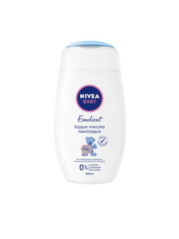 Nivea Baby Emolient kojące Mleczko nawilżające 200 ml