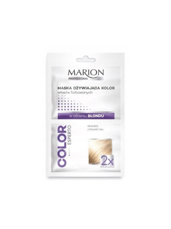 Marion Color Esperto Maska do włosów farbowanych w odcieniu blond 2x20 ml