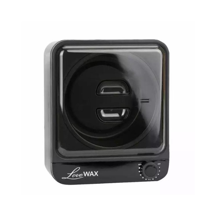 Розігрівач воску LoveWax Canned з тефлоновою вставкою Black