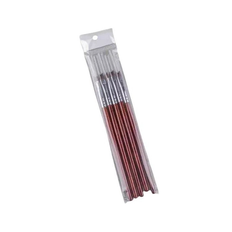 Vanity Brush Set for French Manicure 5 pcs