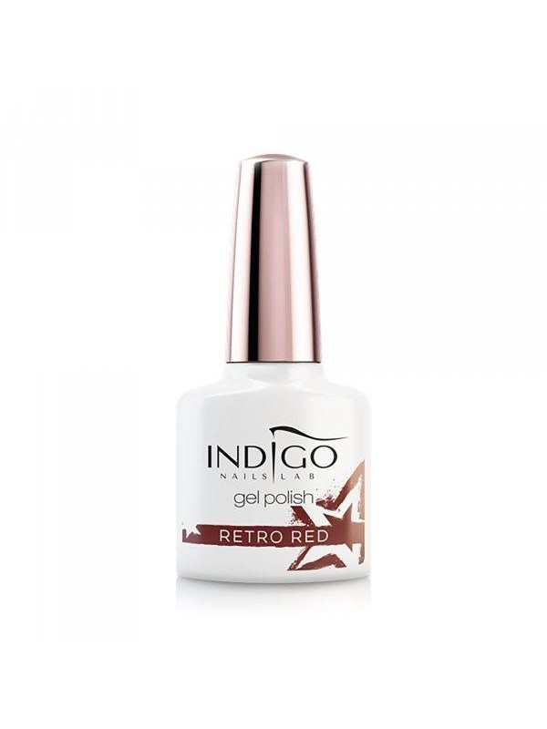 Indigo Lakier hybrydowy Retro Red 7 ml