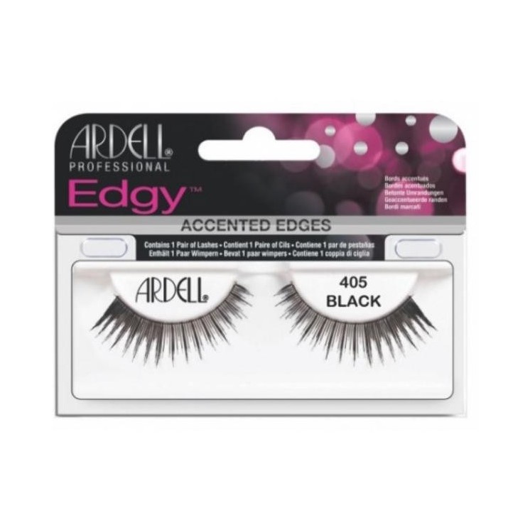 Ardell Edgy Strip Eyelashes /405/ Black 1 pair