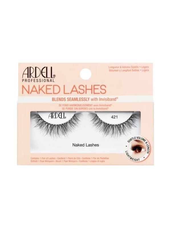 Ardell Naked Lashes Rzęsy na pasku /421/ Black 1 para