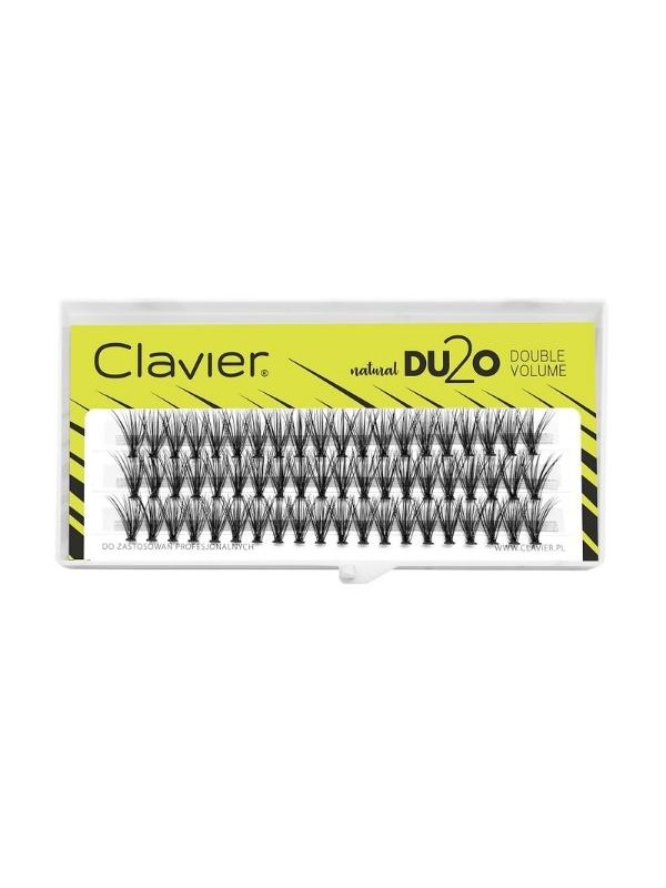 Clavier DU2O Double Volume kępki Rzęs 10 mm