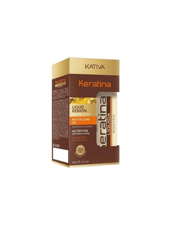 Kativa Liquid Keratin Olejek ochronny do włosów z keratyną 60 ml