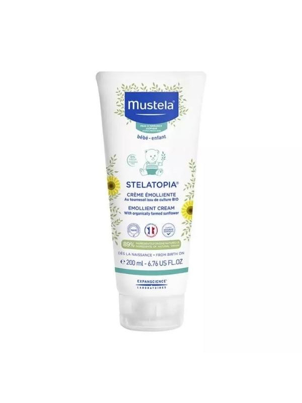 Mustela Bebe Enfant Stelatopia oczyszczający Żel dla dzieci do skóry suchej i atopowej 200 ml