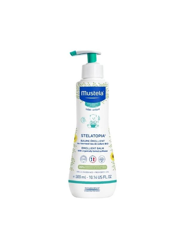 Mustela Bebe Enfant Stelatopia Balsam dla dzieci od pierwszego dnia życia do skóry atopowej 300 ml