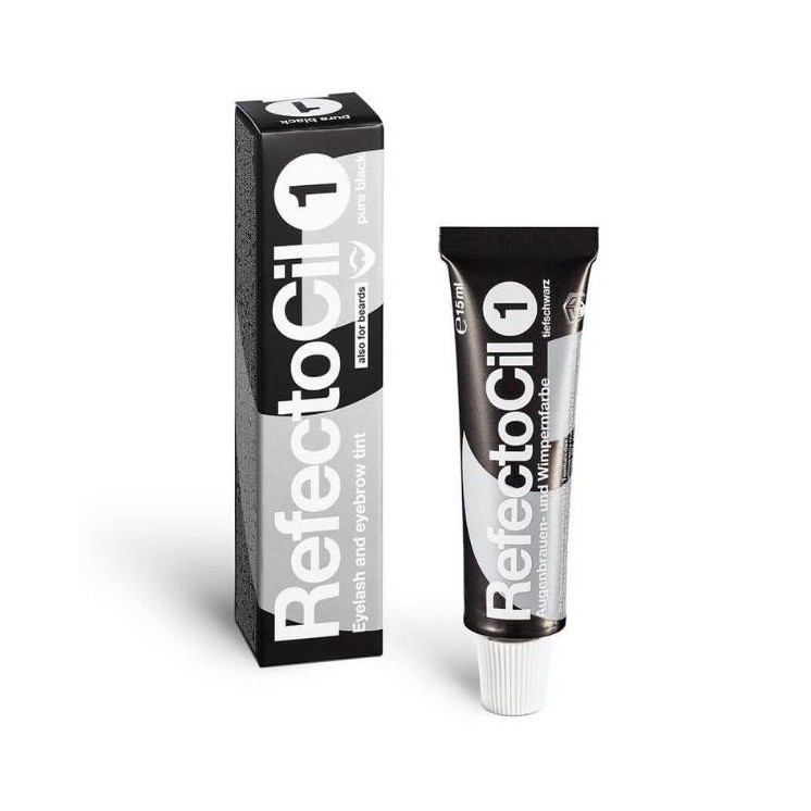 RefectoCil Хна для брів і вій /1/ Pure Black 15 мл