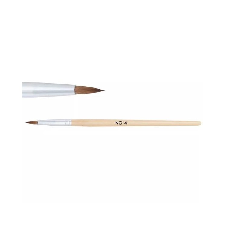 NeoNail Wooden acrylic brush /4/