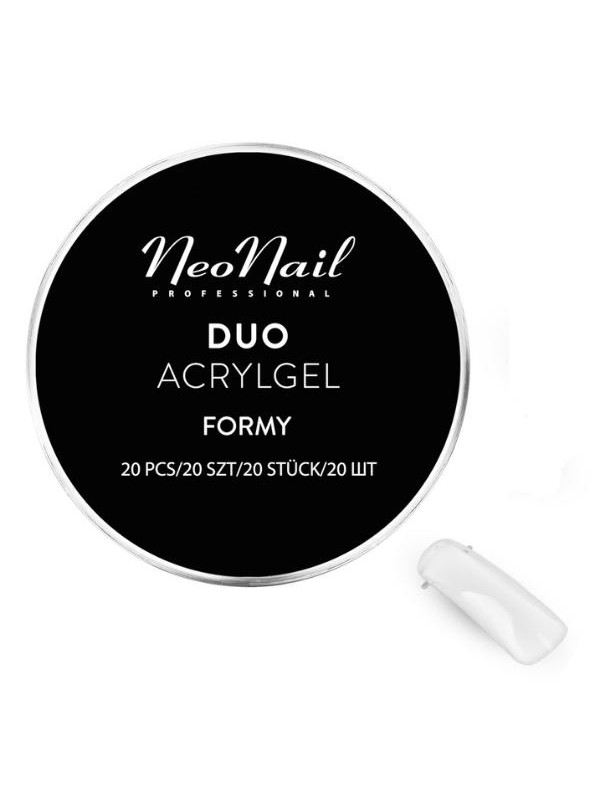 NeoNail Duo AcrylGel Formy do budowy i przedłuzania 20 sztuk