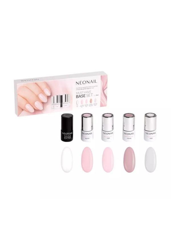 NeoNail Must Have Zestaw Baz hybrydowych 5x3 ml