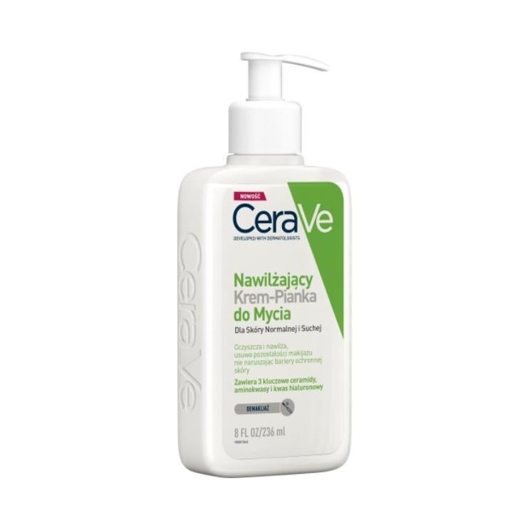 Cerave Moisturizing Cream-Foam for washing 236 ml