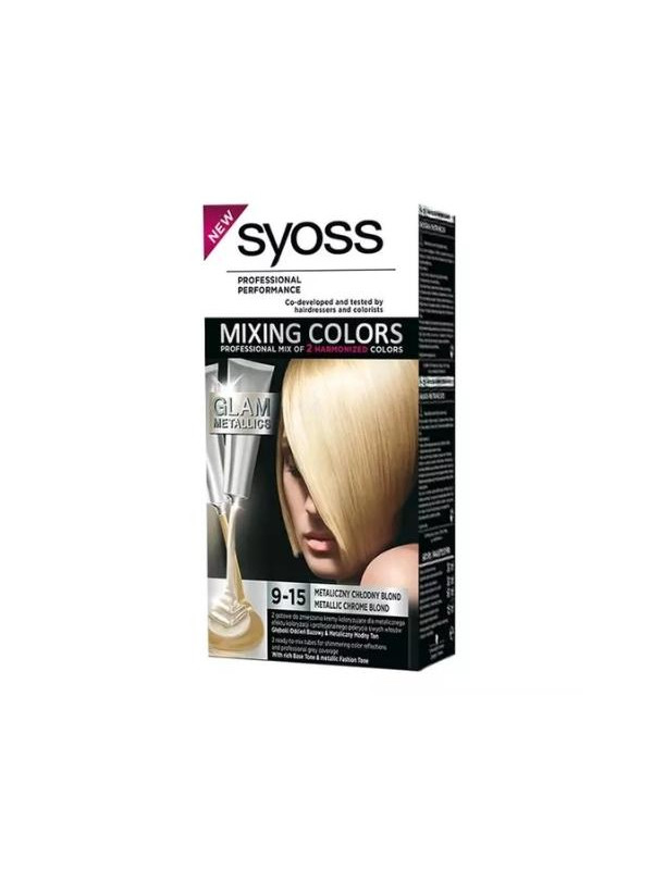 Syoss Farba do włosów /9-15/ Metaliczny Chłodny Blond