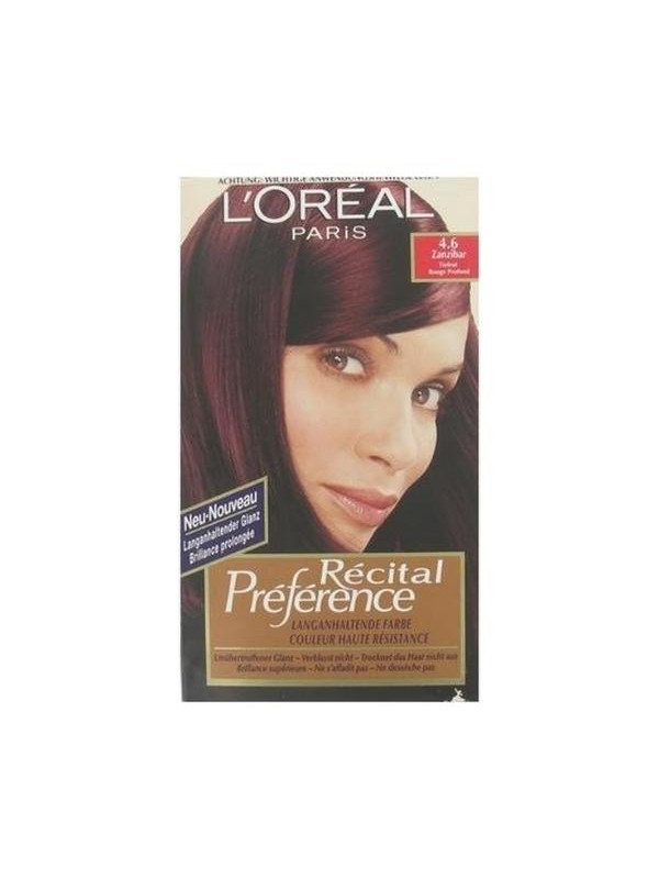 L'oreal Recital Preference Farba do włosów /4.6/ Zanzibar