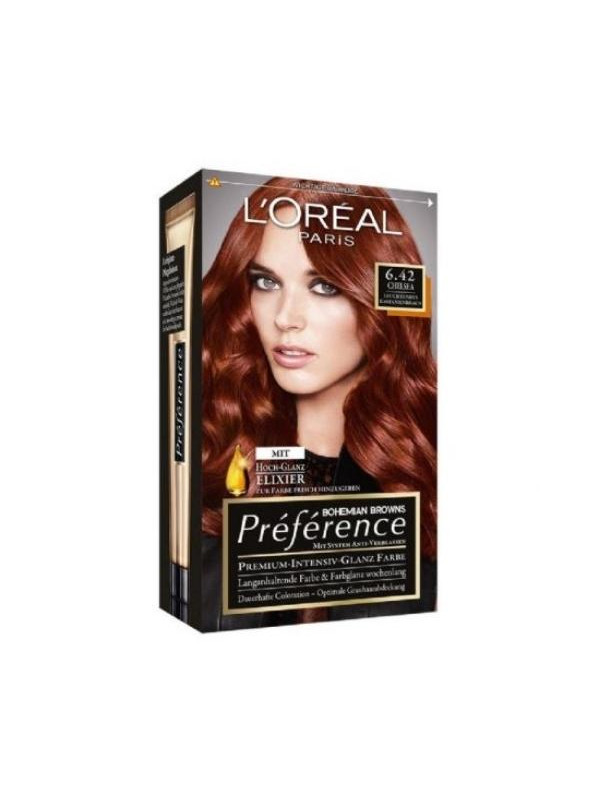 L'oreal Preference Farba do włosów /6.42/ Kasztan