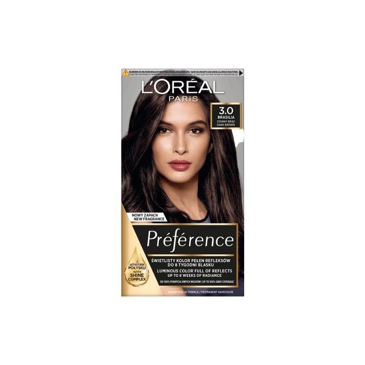 L'oreal Preference Hair dye /3.0/ Dark Brown