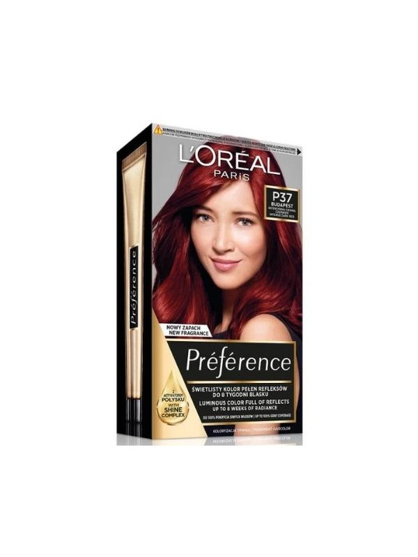 L'oreal Preference Farba do włosów /P37/ Intensywna Ciemna Czerwień