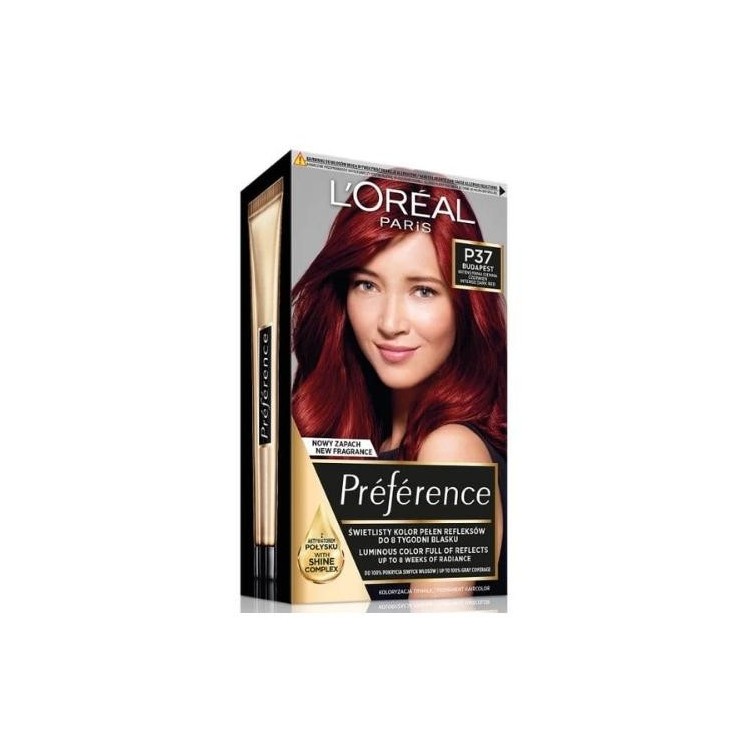 Фарба для волосся L'oreal Preference /P37/ Intense Dark Red