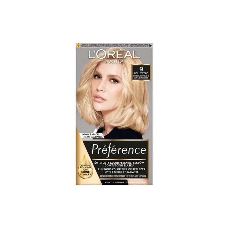 Фарба для волосся L'oreal Preference /9/ Дуже світлий Blond
